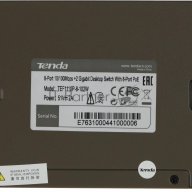 Коммутатор Tenda Tef1110p-8-102w 8port 100m 8poe