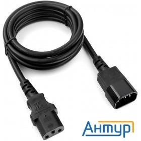 Cablexpert Кабель питания сист.блок-монитор 1.8м, C13-c14, 3х1кв.мм., черный, с зазем. (pc-189-1-1.8