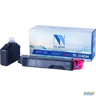 Картридж Nvp совместимый Nv-tk-5140 Magenta для Kyocera Ecosys M6030cdn/ M6530cdn/ P6130cdn (5000k)