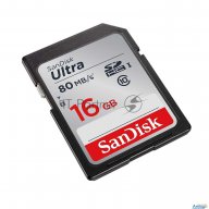 Флеш карта Sdhc 16gb Class10 Sandisk Sdsdunc-016g-gn6in Ultra 80