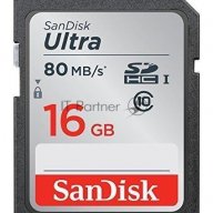 Флеш карта Sdhc 16gb Class10 Sandisk Sdsdunc-016g-gn6in Ultra 80