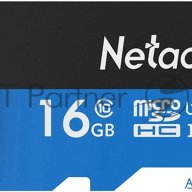 Флеш карта Microsdhc 16gb Netac P500 <nt02p500stn-016g-s>  (без Sd адаптера) 80mb/s