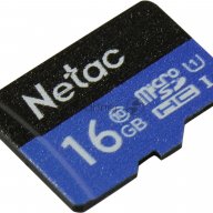 Флеш карта Microsdhc 16gb Netac P500 <nt02p500stn-016g-s>  (без Sd адаптера) 80mb/s