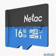 Флеш карта Microsdhc 16gb Netac P500 <nt02p500stn-016g-s>  (без Sd адаптера) 80mb/s