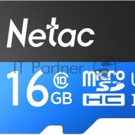 Флеш карта Microsdhc 16gb Netac P500 <nt02p500stn-016g-s>  (без Sd адаптера) 80mb/s