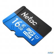 Флеш карта Microsdhc 16gb Netac P500 <nt02p500stn-016g-s>  (без Sd адаптера) 80mb/s