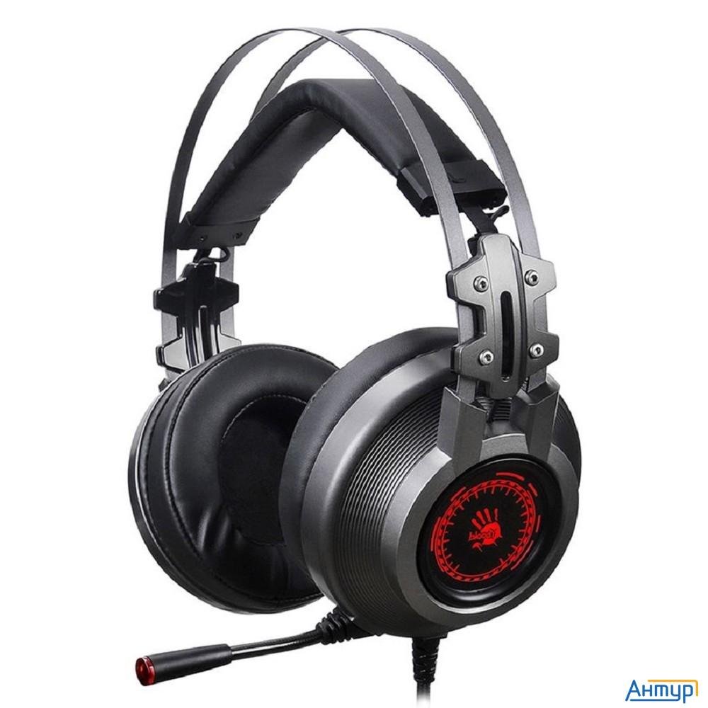 A4 Bloody J527 серый 2м мониторные Usb оголовье (j527)