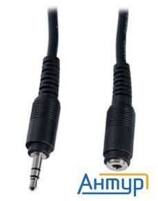 Perfeo Кабель Jack 3.5 мм вилка - Jack 3.5 мм розетка, длина 5 м. (j2203)