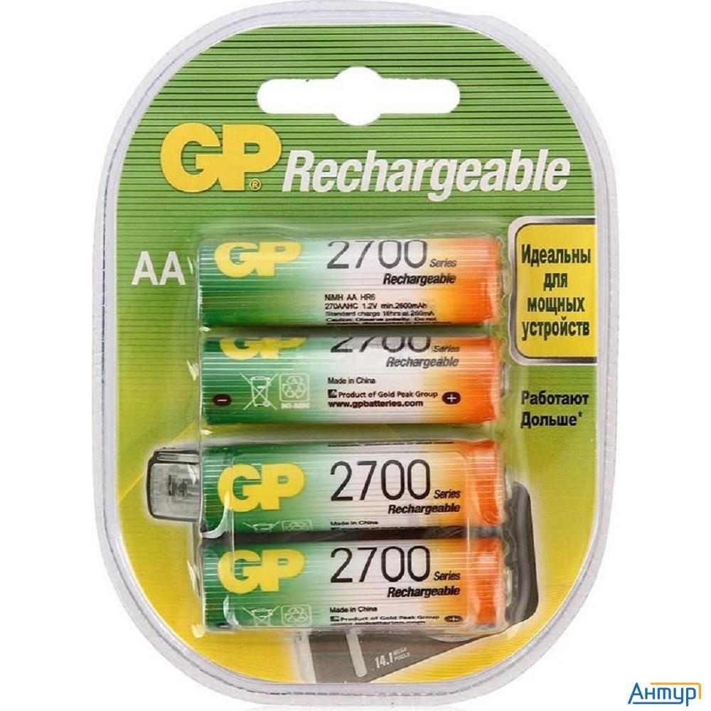 Gp 270aahc-2decrc4  (4 шт. в уп-ке)  аккумулятор