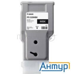 Картридж струйный Canon Pfi 320 Mbk 2889c001 черный матовый  300мл  для Canon Canon Imageprograf Tm