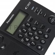Телефон Panasonic Kx-ts2356rub (черный) {АОН,caller Id,ЖКД,блокировка набора,выключение микрофона}