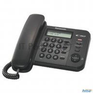 Телефон Panasonic Kx-ts2356rub (черный) {АОН,caller Id,ЖКД,блокировка набора,выключение микрофона}