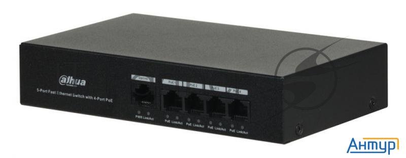 Коммутатор Dahua Dh-pfs3005-4et-36
