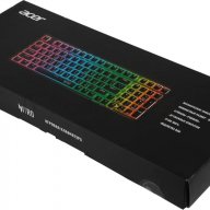 Клавиатура Acer Nitro Okw303 механическая черный Usb For Gamer Led (zl.kbdcc.01d)