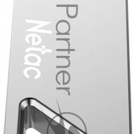 Флеш Диск Netac U326 8gb <nt03u326n-008g-20pn>, Usb2.0, металлическая плоская