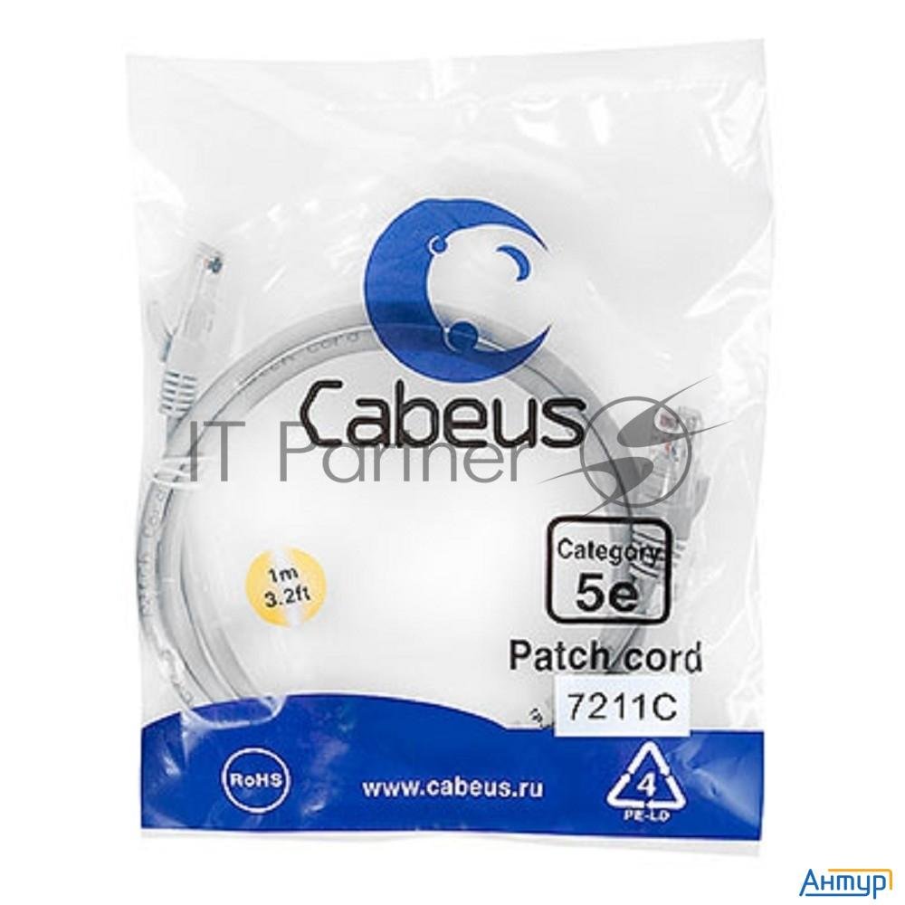 Коммутационный шнур Pc-utp-rj45-cat.5e-1m