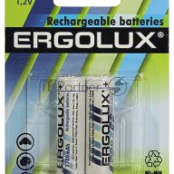 Аккумулятор Aa-2700мА.ч Ni-mh Bl-2 Nhaa2700bl2 1.2В (блист.2шт) Ergolux 12445
