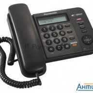 Телефон Panasonic Kx-ts2358rub (черный) {АОН,caller Id,ЖКД,блокировка набора,выключение микрофона,кн
