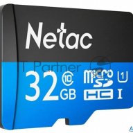 Флеш карта Microsdhc 32gb Netac P500 <nt02p500stn-032g-s>  (без Sd адаптера) 80mb/s