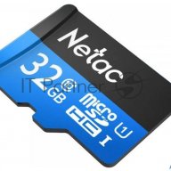Флеш карта Microsdhc 32gb Netac P500 <nt02p500stn-032g-s>  (без Sd адаптера) 80mb/s