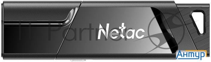 Флеш Диск Netac U336s 64gb  Nt03u336s 064g 30bk , Usb3.0, пластиковая с защитой от записи