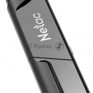 Флеш Диск Netac U336s 64gb  Nt03u336s 064g 30bk , Usb3.0, пластиковая с защитой от записи
