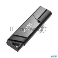 Флеш Диск Netac U336s 64gb  Nt03u336s 064g 30bk , Usb3.0, пластиковая с защитой от записи