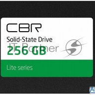 Cbr Ssd-256gb-2.5-lt22, Внутренний Ssd-накопитель, серия "lite", 256 Gb, 2.5", Sata Iii 6 Gbit/s, Sm