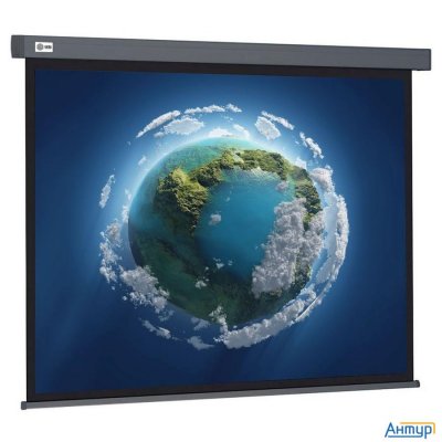 Экран Cactus 187x332см Wallscreen Cs-psw-187x332-sg 16:9 настенно-потолочный рулонный серый