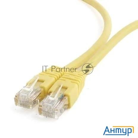 Патч-корд Utp Cablexpert кат.6, 1м, литой, многожильный (жёлтый)