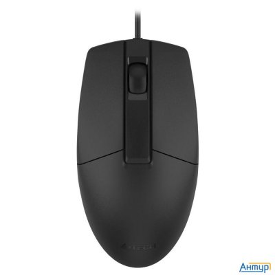 Мышь A4tech Op-330 черный оптическая (1000dpi) Usb (3but) [1530236]