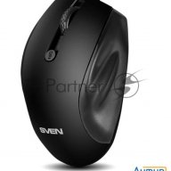 Мышь Sven Rx-113  (5+1кл. 800-2000dpi,  Soft Touch, каб. 1,5м, блист.) Usb чёрная Мышь Sven Rx-113