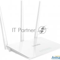 Сетевое оборудование Tenda F3 маршрутизатор 802.11n, до300Мбит/с, 2t2r, Lan: 3х10/100Мбит/с, Wan: 1х