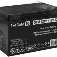 Батарея Exegate Dtm 1212 (12v 12ah 1251w), клеммы F2
