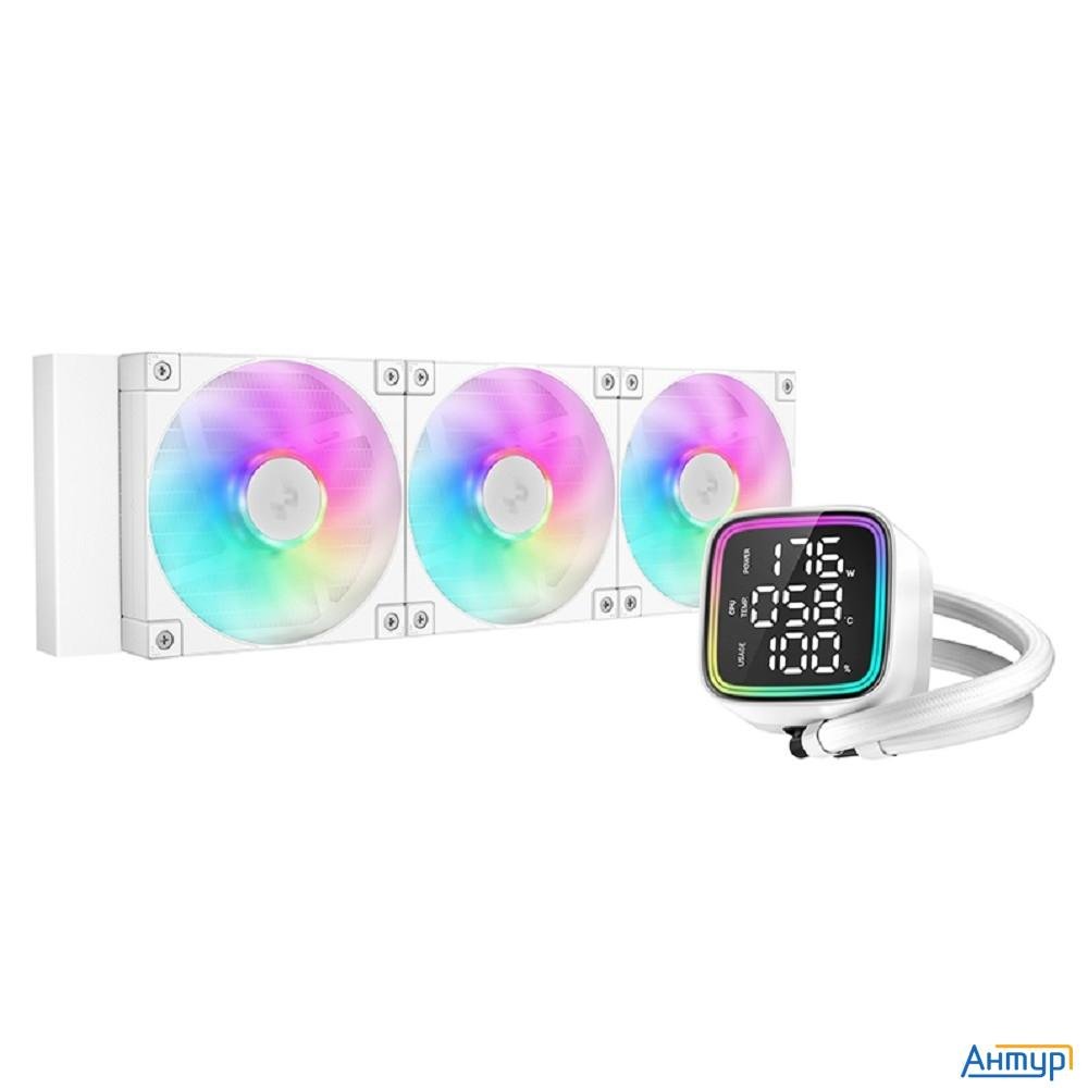 Кулер с водяным охлаждением Deepcool Ld360 Argb Soc-am5/am4/1151/1200/1700 белый (r-ld360-whdmmn-g-1