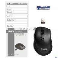 Мышь Sven Rx-425w Usb черный (sv-014483)