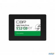 Cbr Ssd-512gb-2.5-lt22, Внутренний Ssd-накопитель, серия "lite", 512 Gb, 2.5", Sata Iii 6 Gbit/s, Sm
