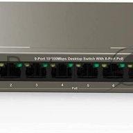 Коммутатор 9port 10/100m Poe Tef1109p-8-63w Tenda