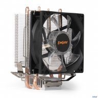 Кулер Exegate Ex286297rus Wizard Exx200-pwm.blue (al+copper, 2 тепл.трубки, Lga775/1150/1151/1155/11