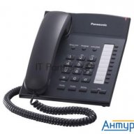 Телефон Panasonic Kx-ts2382rub (черный) {индикатор вызова,повторный набор последнего номера,4 уровня
