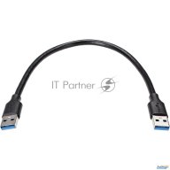 Кабель соединительный Telecom Tus715-0.3m Usb3.0 Am-am 0.3m Telecom (tus715-0.3m)