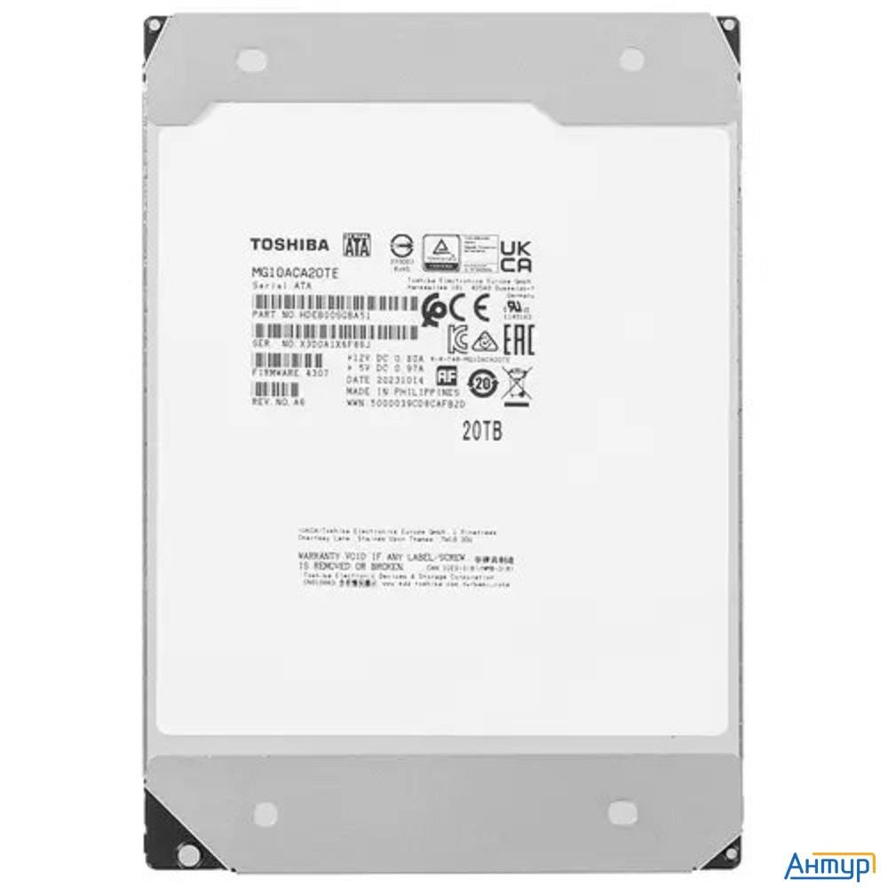 20tb Toshiba Server (mg10aca20te) Sata, 7200 Rpm, 512mb Buffer, 3.5"}