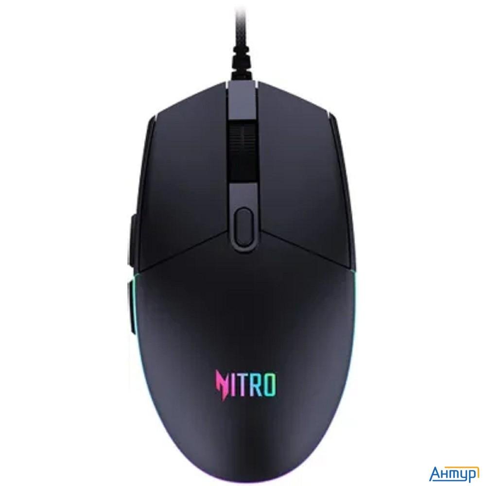 Acer Nitro Omw400 черный оптич. 6400dpi Usb (zl.mceee.02u)