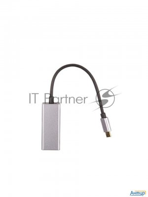 Vcom Du320m Кабель-переходник Usb 3.1 Type-c -->rj-45 1000mbps Ethernet, Aluminum Shell, 0.15м Vcom