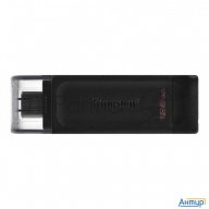 Флеш Диск Kingston 128gb Datatraveler Dt70 <dt70/128gb>, Usb-c 3.2 Gen 1