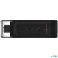 Флеш Диск Kingston 128gb Datatraveler Dt70 <dt70/128gb>, Usb-c 3.2 Gen 1