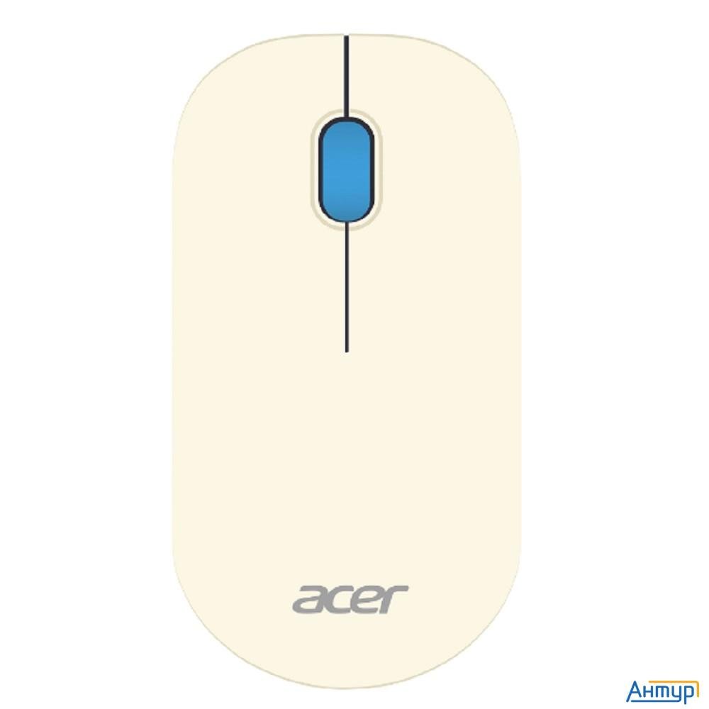 Acer Omr205 [zl.mceee.02h] 1200dpi/беспроводная/usb/белый/голубой Мышь компьютерная