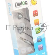 Наушники Ep-f55 Grey Dialog серая