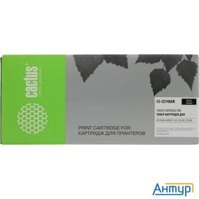 Cactus Cs-ce740a Картридж лазерный черный (7000стр.) для Hp Lj Cp5220/cp5221/cp5223/cp5225