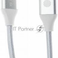 Кабель аудио-видео Cactus Cs-hdmi.2.1-1.8 Hdmi (m)/hdmi (m) 1.8м. Позолоченные контакты серебристый